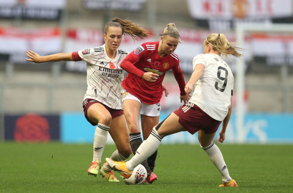 SET-PIECE ANALYSIS: OFFENSIVE CORNERS TOP-4 WSL 2020-2021 – PART II: ARSENAL & MANCHESTER UNITED